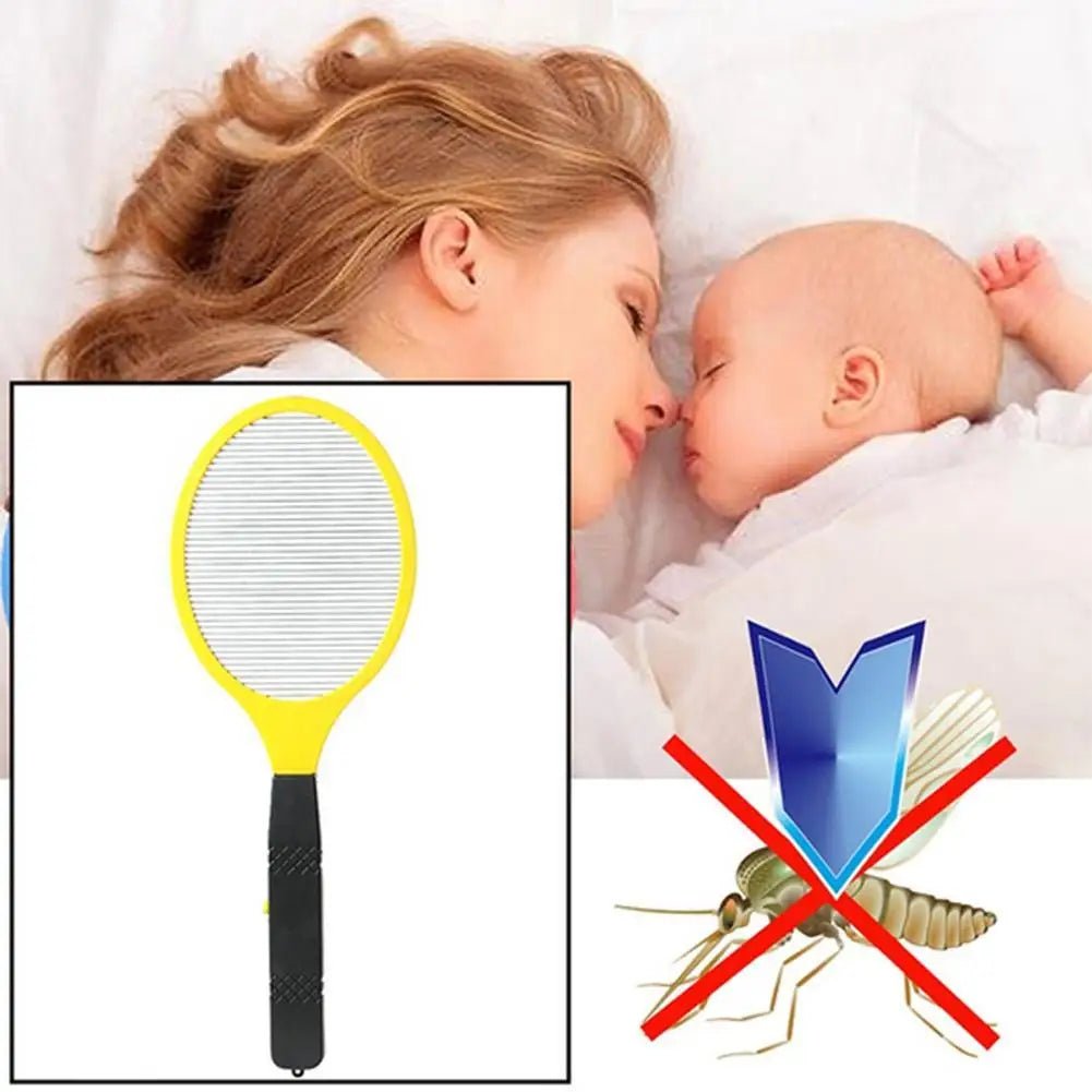 Eco - Friendly High - Voltage Electric Fly Swatter | Safe & Effective Zapper - LUCKY FIG