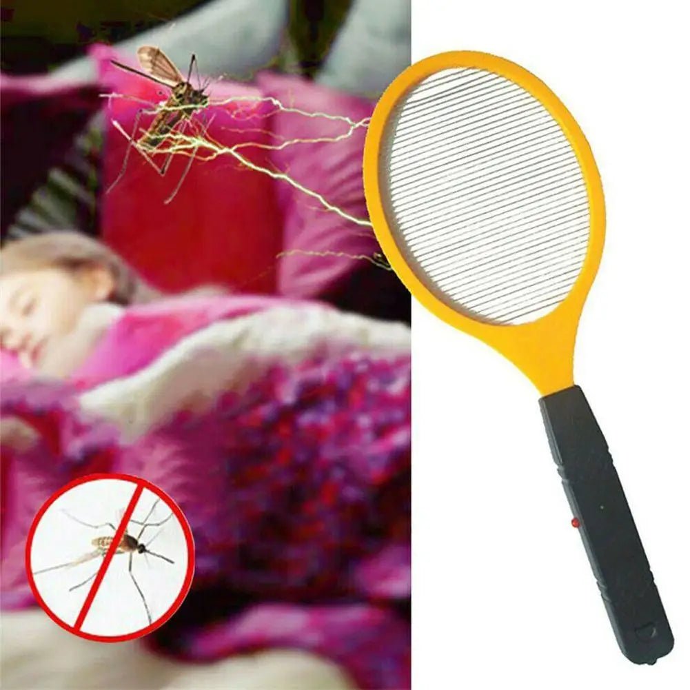 Eco - Friendly High - Voltage Electric Fly Swatter | Safe & Effective Zapper - LUCKY FIG