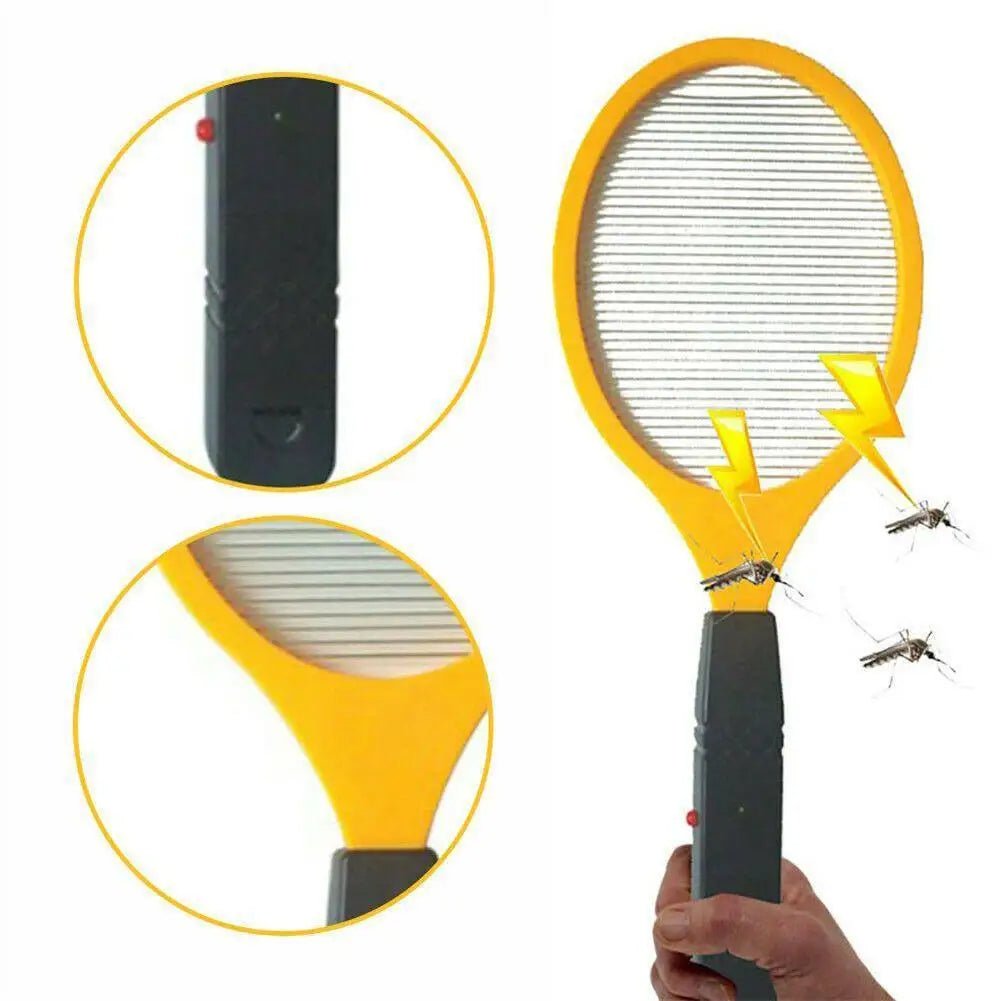 Eco - Friendly High - Voltage Electric Fly Swatter | Safe & Effective Zapper - LUCKY FIG