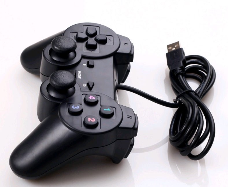 Game Console Controller | USB Interface | Dual Vibration | 360° Analog Joysticks - LUCKY FIG