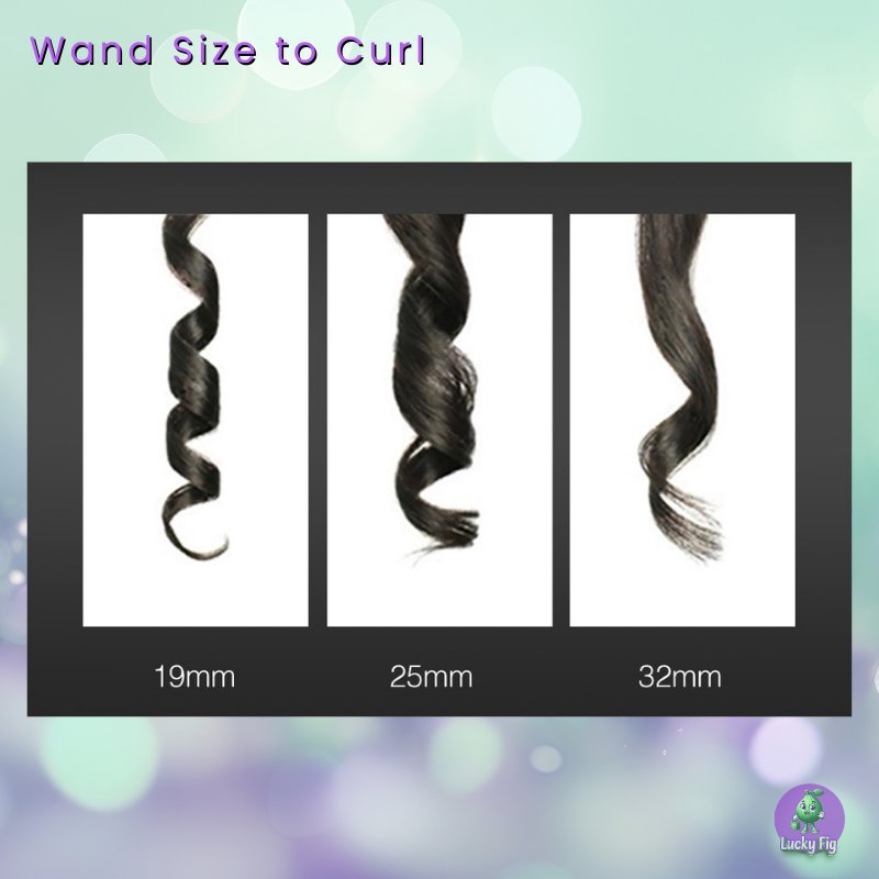 Trending Wand Ceramic Styling Iron - Curly and Wavy Hair Styling Tool - LUCKY FIG